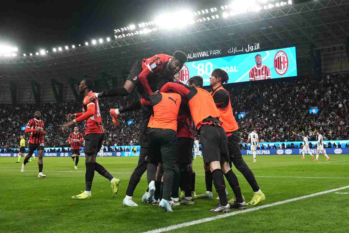 Supercoppa, il Milan rimonta la Juve: derby con l’Inter in finale