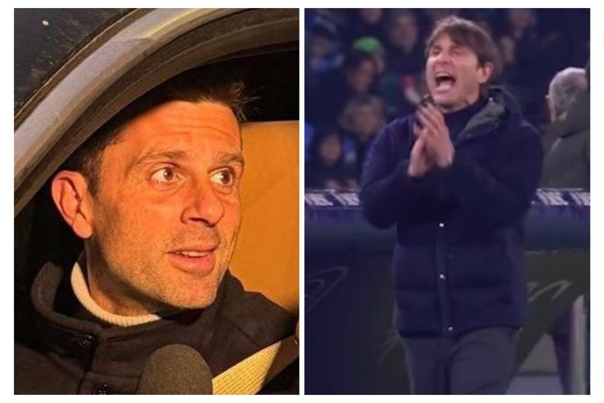 Thiago Motta commenta il gesto di Conte in Napoli Juve: la risposta a Striscia la Notizia