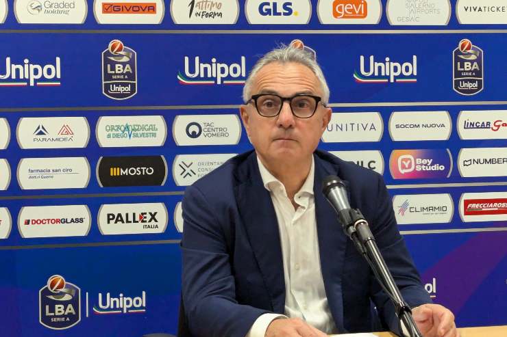 Giorgio Valli, allenatore del Napoli Basket