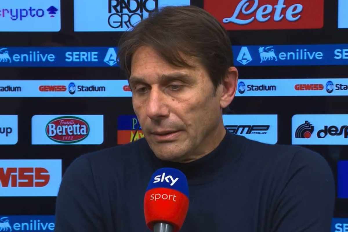 Atalanta Napoli, le parole di Antonio Conte 