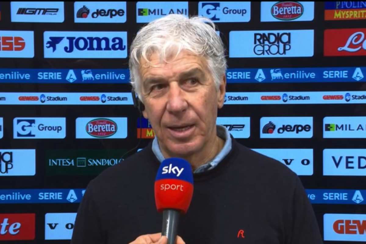 Atalanta Napoli, Gasperini spiazza tutti: parole sorprendenti