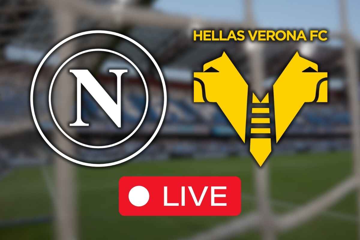 LIVE  Napoli Verona, le formazioni ufficiali: le scelte di Conte