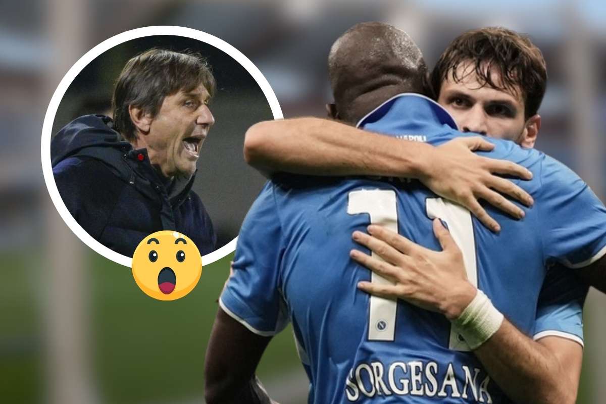 “Se lo rifai sei fuori squadra”, quelle parole di Conte hanno deciso il futuro del giocatore del Napoli