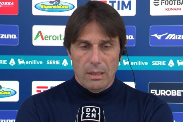 Conte parla a DAZN prima di Lazio Napoli