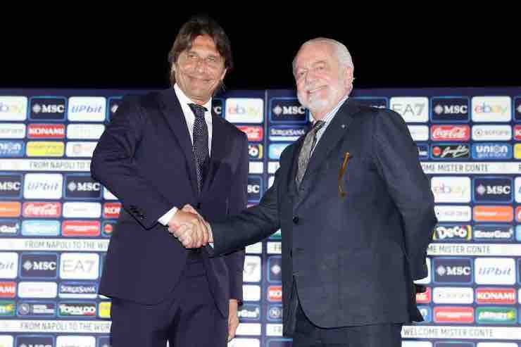 Incontro tra De Laurentiis e Conte 