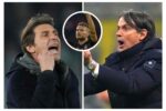 Antonio Conte e Simone Inzaghi