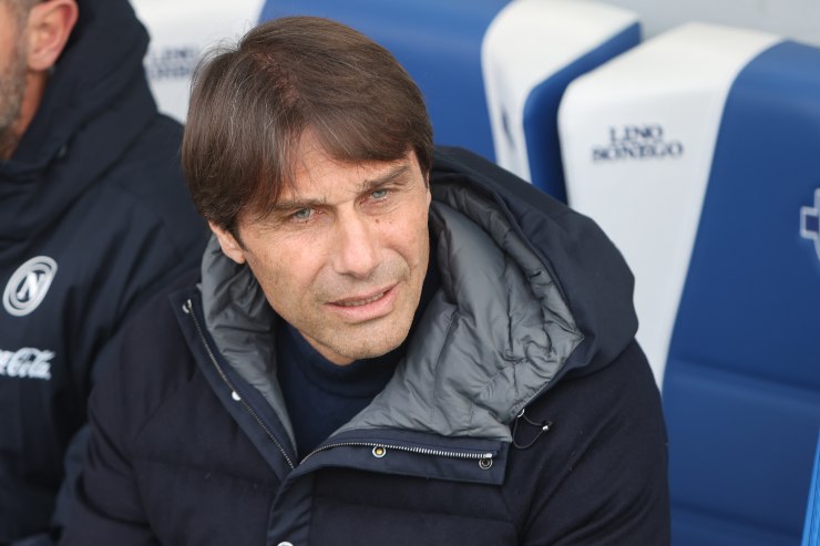 Conte in panchina 