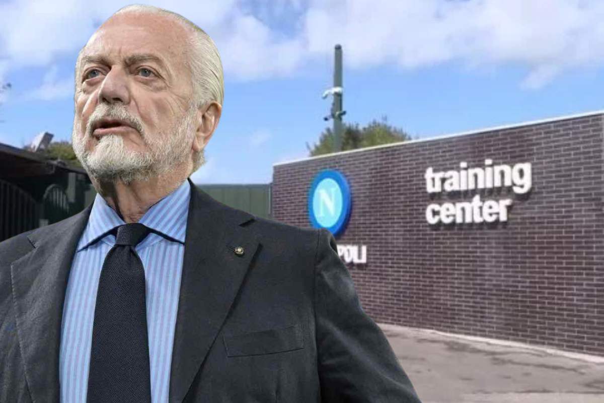 De Laurentiis e il nuovo centro sportivo del Napoli