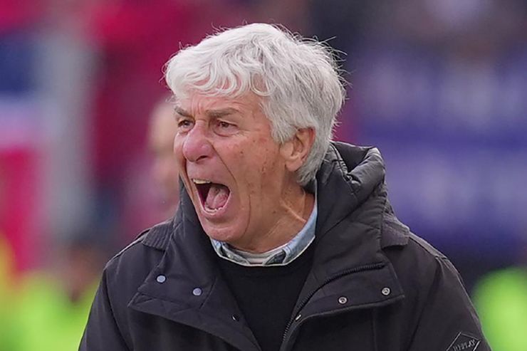 Gian Piero Gasperini urla