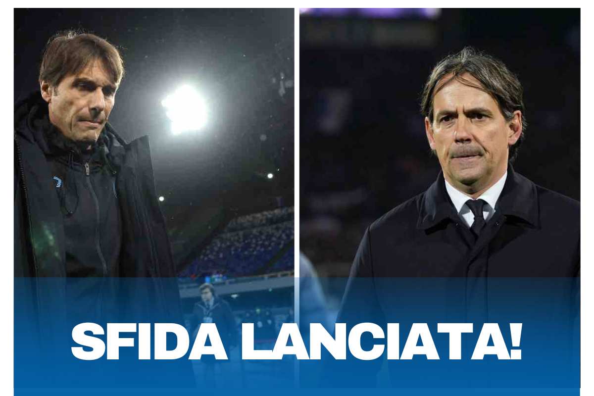 Napoli Inter è già iniziata: Inzaghi ha lanciato la sfida a Conte