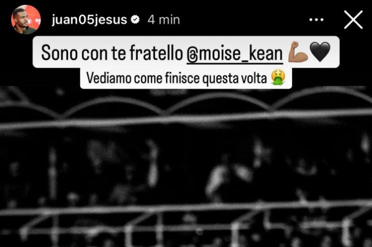 Storia Instagram di Juan Jesus