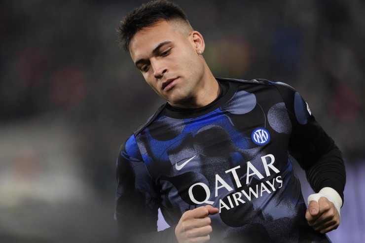 Lautaro Martinez in campo 