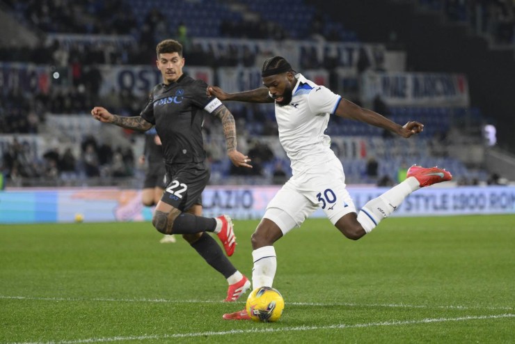 Tavares e Di Lorenzo in Lazio-Napoli 