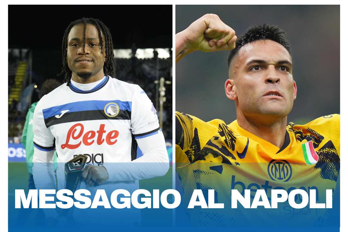 Lautaro e Lookman, doppio messaggio al Napoli: le dichiarazioni accendono la lotta scudetto