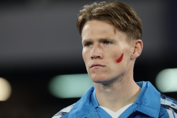 McTominay in campo col Napoli