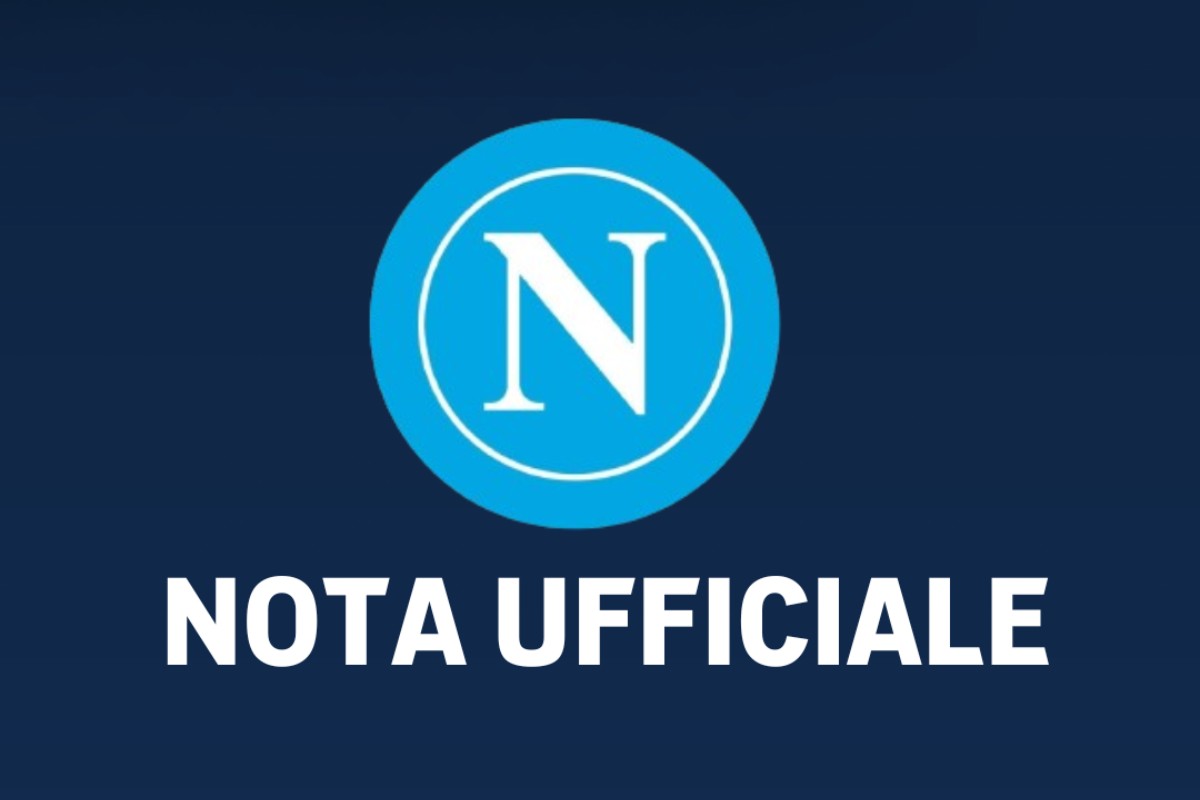 Nota ufficiale del Napoli sullo store online