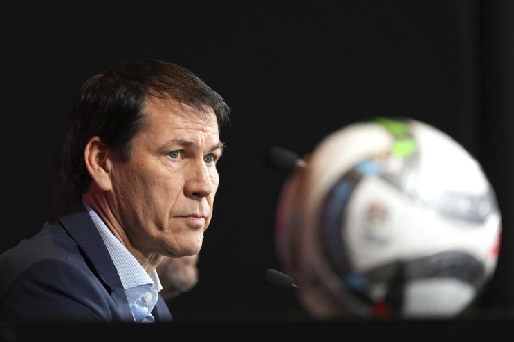 Rudi Garcia in conferenza stampa 