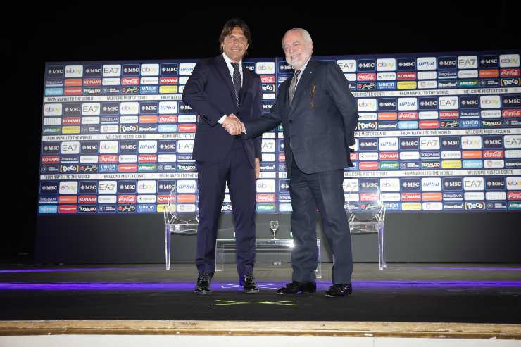 Conte, la risposta sul futuro è un messaggio a De Laurentiis