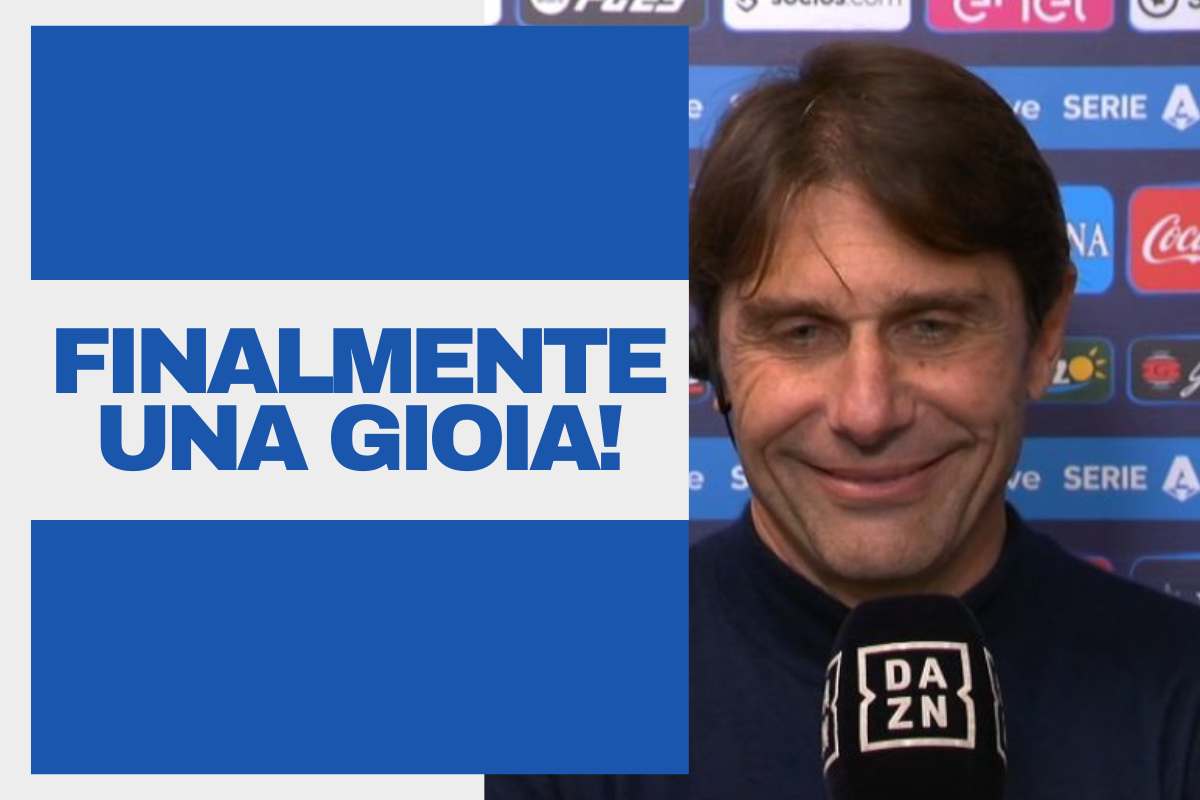 Boom Napoli, Conte finalmente esulta: Inter gelata