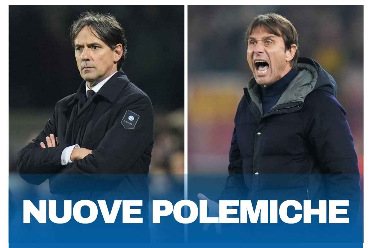 Lotta Scudetto, nuove polemiche sponda Inter: coinvolto anche Conte