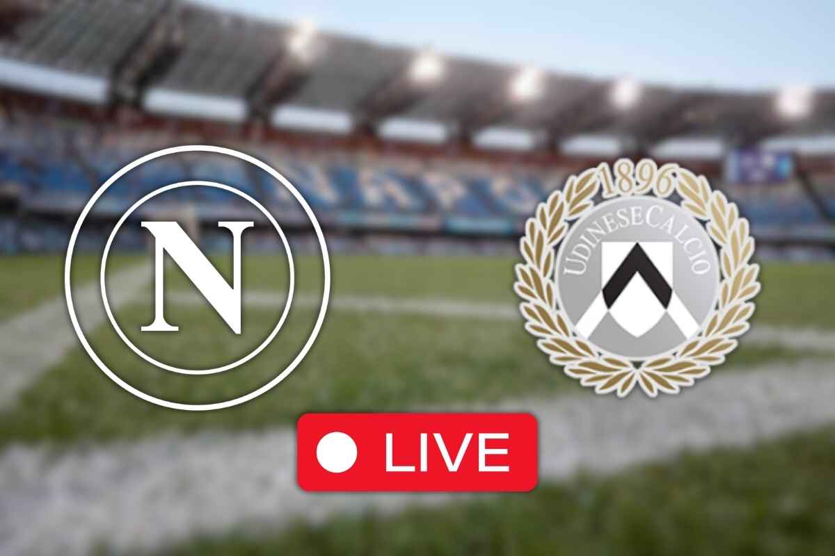 Napoli-Udinese, segui qui il live