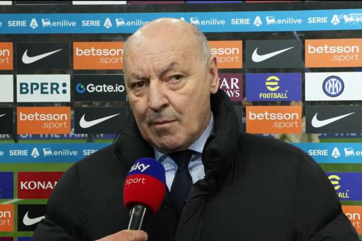 Marotta ha parlato a Sky Sport prima di Inter-Genoa