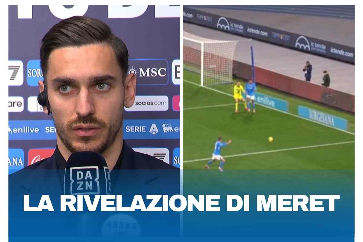 La rivelazione di Meret sul gol di Ekkelenkamp