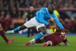 Roma Napoli, polemiche in campo