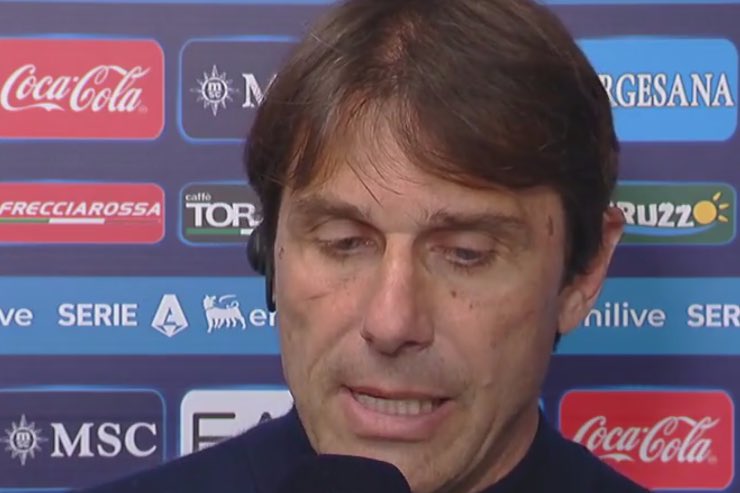 Antonio Conte parla a DAZN