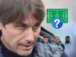 Antonio Conte e la scelta sul modulo dopo i rientri