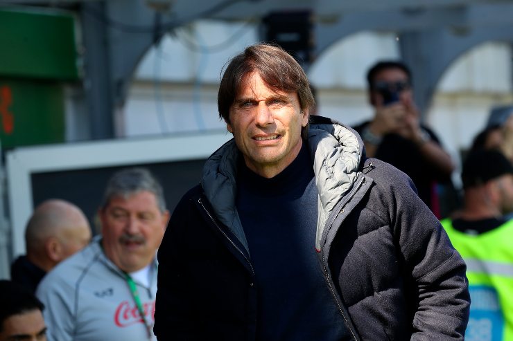 Conte in panchina 