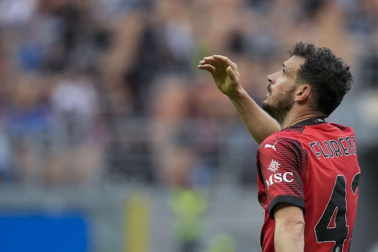 Florenzi in campo 