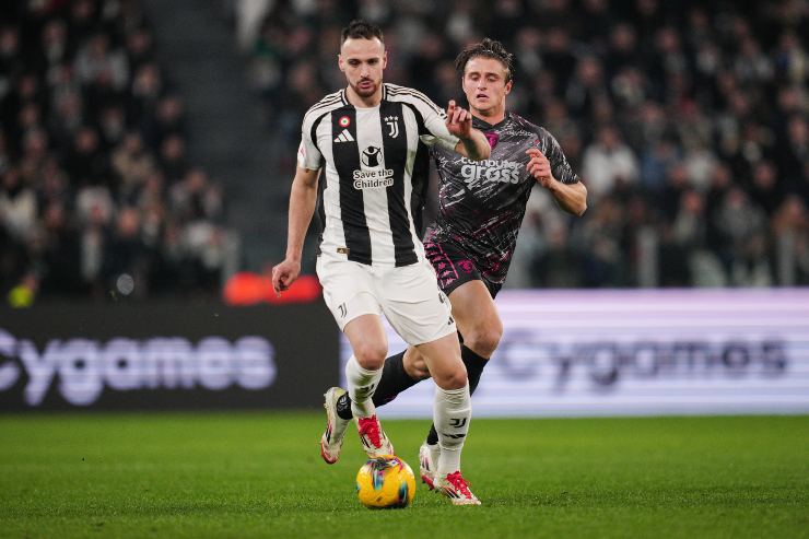 Federico Gatti con la maglia della Juventus