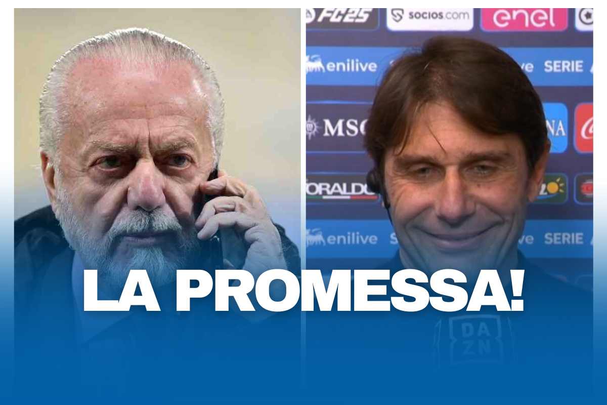 Boom Napoli, promessa da 100 milioni: Conte gongola