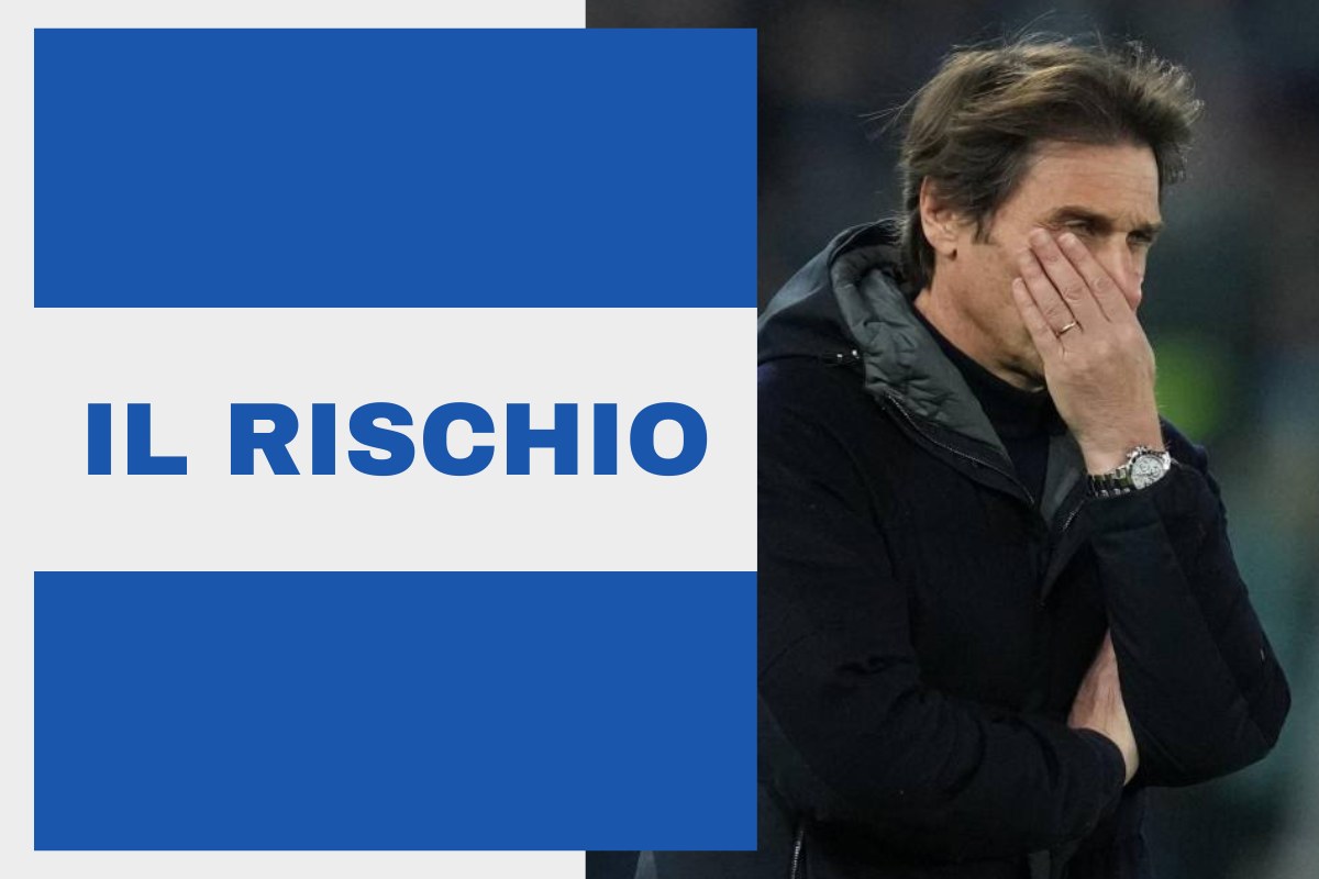 Antonio Conte, il rischio contro la Fiorentina