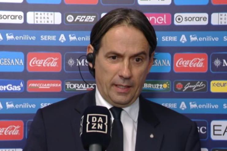 Inzaghi parla a DAZN