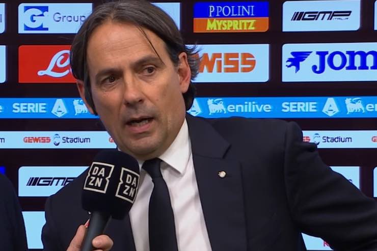 Inzaghi parla dopo Atalanta-Inter