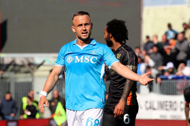 Lobotka durante Venezia-Napoli