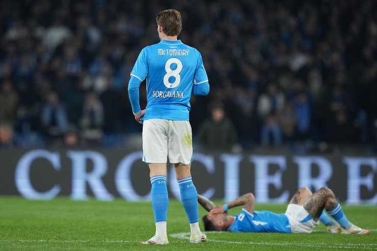 McTominay con la maglia del Napoli