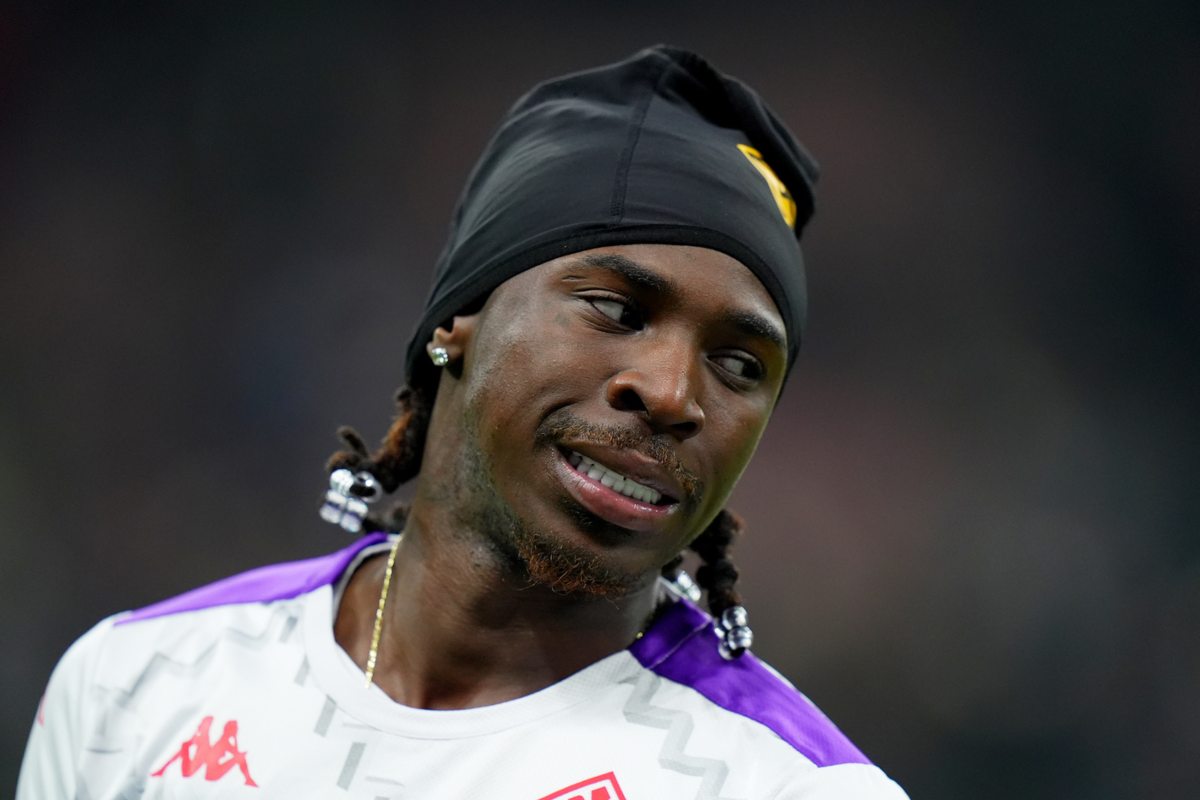 Moise Kean ci sarà contro il Napoli? Il bollettino medico ufficiale della Fiorentina