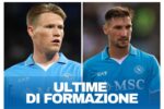 Napoli-Fiorentina, ultime di formazione