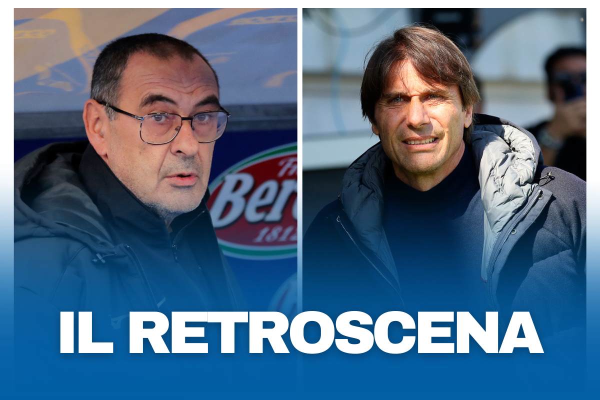 Sarri e il retroscena con Conte: “Ho parlato con lui. Ecco cosa mi ha detto su Napoli”