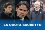 La nuova quota scudetto per la stagione