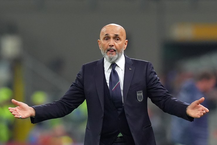 Spalletti in panchina 