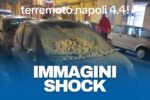 Terremoto a Napoli, immagini shock