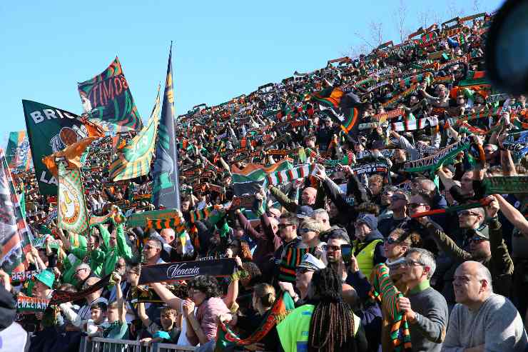 Venezia-Napoli, i tifosi lagunari