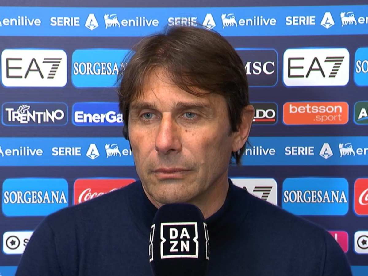 Napoli Fiorentina, le parole di Conte