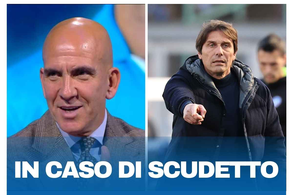 Conte Napoli, Di Canio lancia la provocazione: accadrebbe in caso di Scudetto