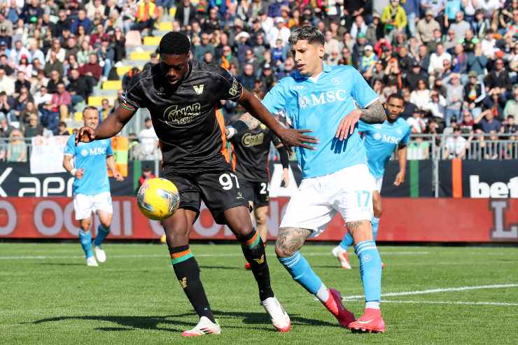 Olivera in campo contro il Venezia 