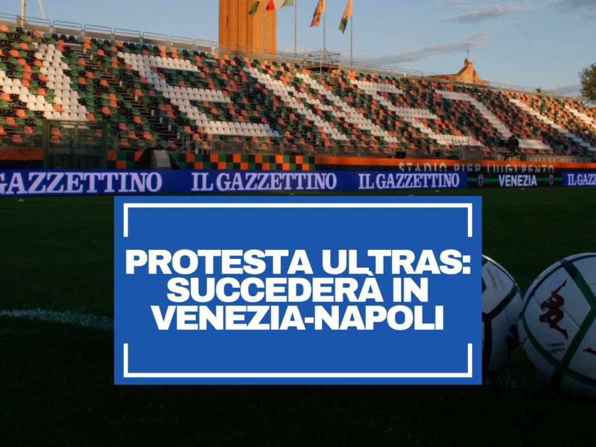 Venezia Napoli, scoppia la protesta ultras: il comunicato fa discutere